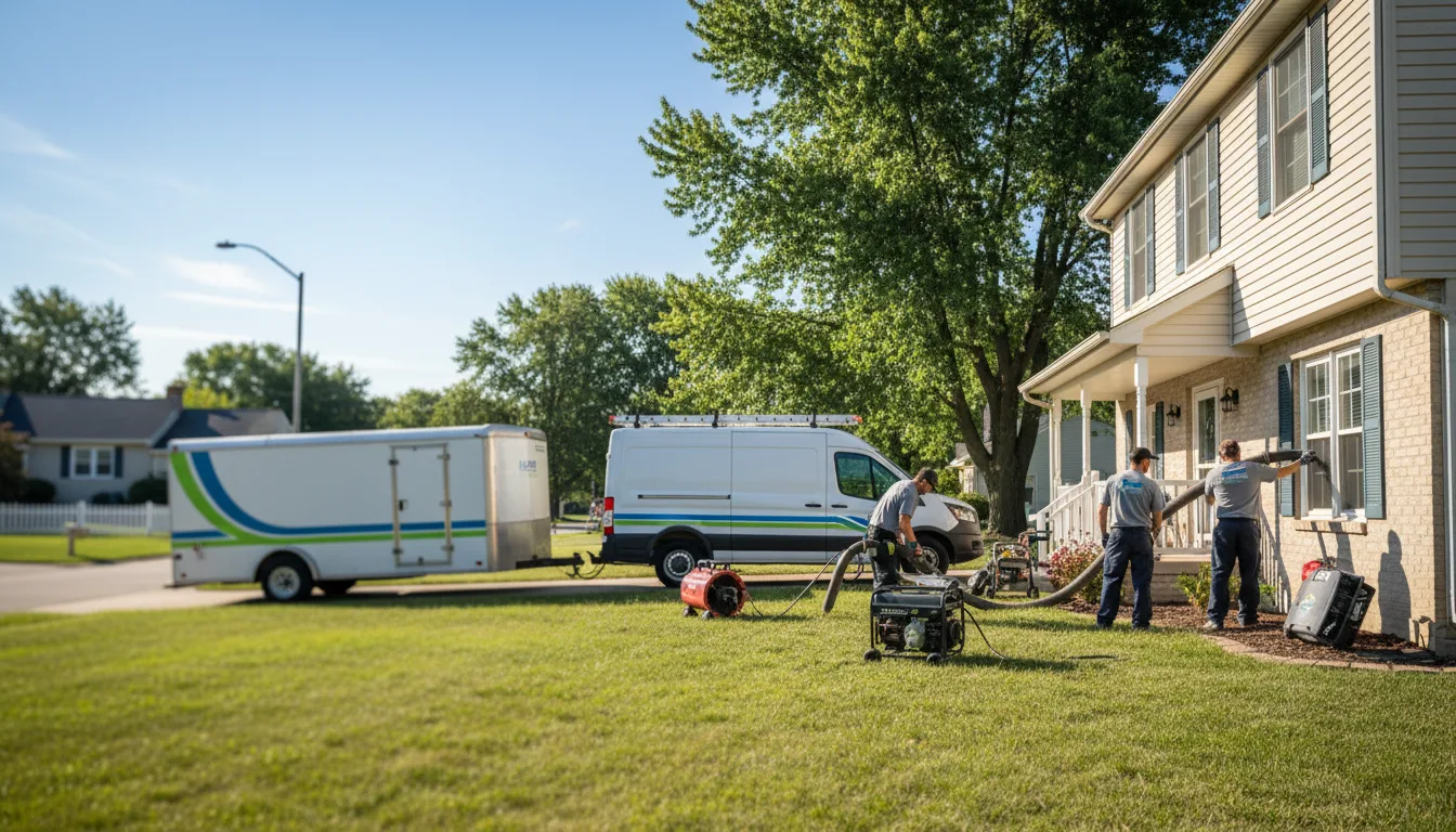 Flooded Basement Restoration And Cleanup With Repair in Cynthiana, OH near me